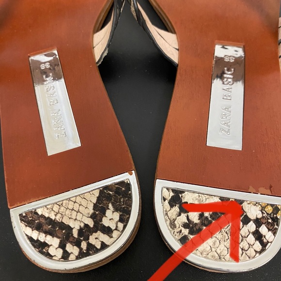 Zara Basic Sandals - Picture 6 of 13